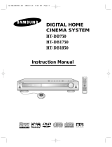 Samsung HT-DB1750 User manual