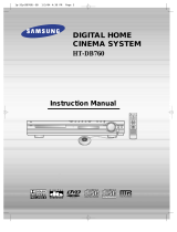Samsung HT-DB760 User manual