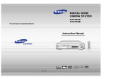 Samsung HT-DM555 User manual