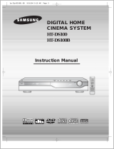 Samsung HT-DS100 User manual