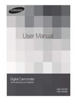 Samsung HMX-M20SP User manual