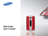 Samsung SGH-Z240E User manual