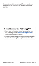Samsung GT-S7562 User manual