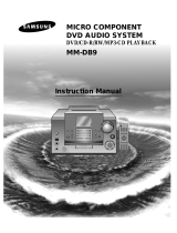 Samsung MM-DB9 User manual