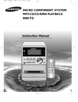 Samsung MM-T5 User manual