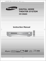 Samsung HTDS610 User manual