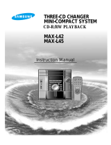 Samsung MAX-L42 User manual