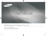 Samsung SA 18-250mm F3.5 6.3 User manual
