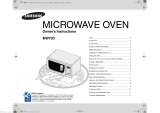 Samsung MW73C User manual