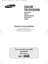 Samsung SP-54T8HE User manual