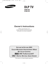 Samsung SP-50L7HX User manual