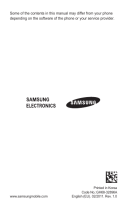 Samsung GT-C3300/I User manual