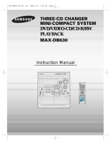 Samsung MAX-DB630 User manual