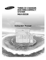 Samsung MAX-DS530 User manual