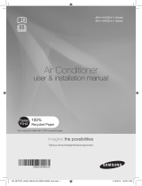 Samsung AR18HPSDFAPNRC User manual