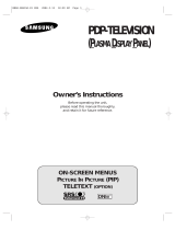 Samsung PS-42S4S User manual