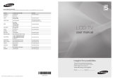Samsung LA40C550J1R User manual