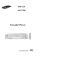 Samsung DVD-V7500V User manual