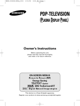 Samsung PS-42C7H User manual