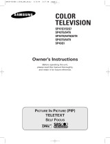 Samsung SP-54T8HE User manual