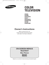 Samsung SP-54R1HL User manual