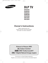 Samsung SP-67L6HX User manual