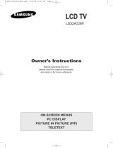 Samsung LS32A33W User manual