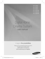 Samsung HT-C550 User manual