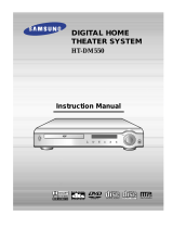 Samsung HTDM550 User manual