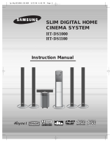 Samsung HT-DS1000 User manual