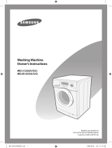Samsung WD-J1255 User manual
