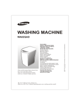 Samsung WA82QAD User manual