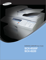 Samsung SCX-6220 User manual