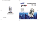 Samsung Yepp YP-300S User manual