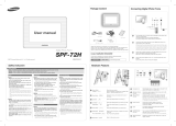 Samsung SPF-72H User manual