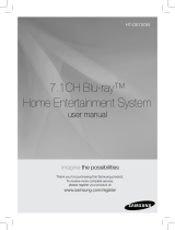 Samsung HT-D6750W User manual