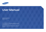 Samsung ED65D User manual