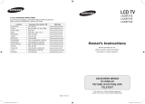 Samsung LA26R71B User manual