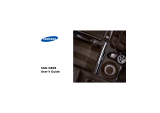 Samsung SGH-D808 User manual