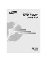Samsung DVD-P182N User manual