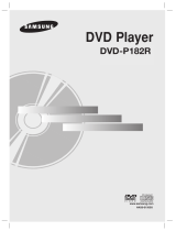 Samsung DVD-P182R User manual