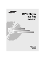 Samsung DVD-P183 User manual