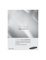Samsung DVD-P192R User manual