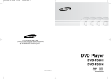 Samsung DVD-P365H User manual