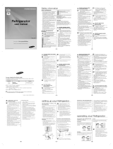 Samsung RT32EDUX User manual