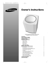 Samsung WA7534A1 User manual