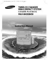 Samsung MAX-B420 User manual