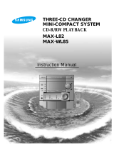 Samsung MAX-L82 User manual
