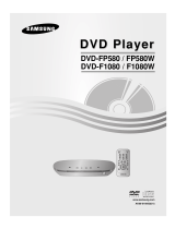 Samsung DVD-F1080 User manual