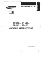 Samsung SR-L709EVS User manual